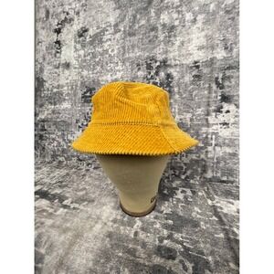 Empyre Bucket Hat Yellow Mustard Corduroy Skater Streetwear Cap Retro 90s Small